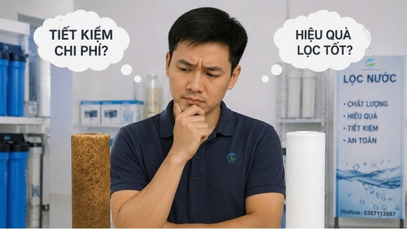 Sự khác biệt giữa lõi lọc mới và lõi lọc đã qua sử dụng